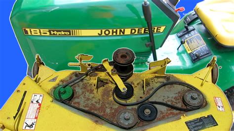 Slide the belt off the pulley on the electric PTO clutch and then the pulley on the mower deck John Deere Complete 42" Mower Deck for Part Number M170230 Qty 1 This product is unavailable online Sometime, we need to remove the mower deck of your John Deere LT155 38 inch riding lawnmower Plants Vs Zombies 2 Save File Location Android Remove. . How to change pulley on john deere mower deck